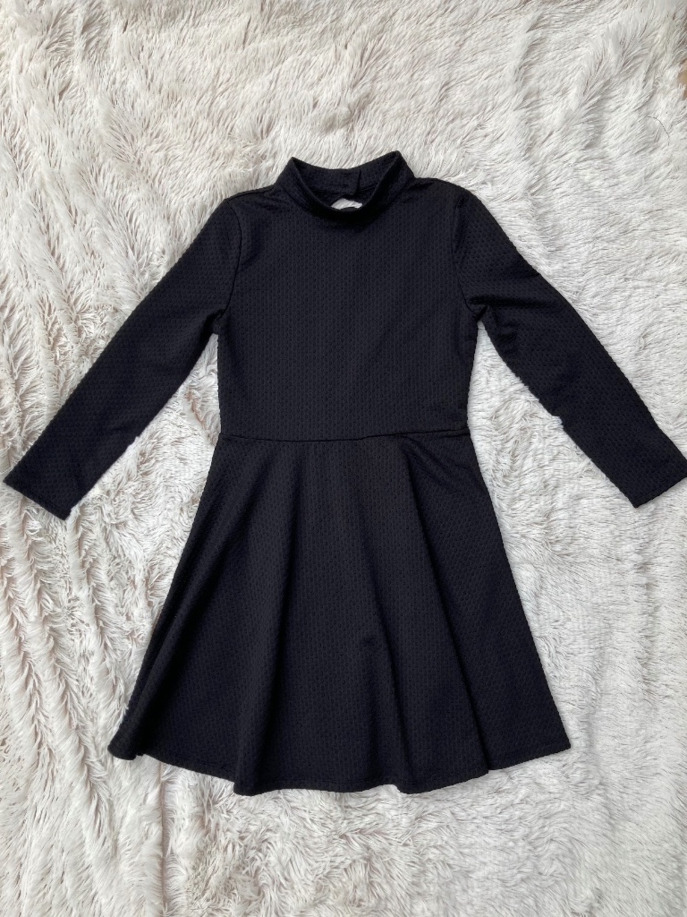 Free People Women’s Open Back Mock Neck Fit and Flare dress size Small
